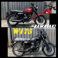 【新車】【全新好車】2023年 Kawasaki 川崎 W-175 復古輕檔車 進口輕檔 機車 前碟後鼓