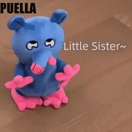 PUELLA Walking Mouse Plush Toy, Parody Voice Fluffy Dirty Rat Walking Toy, Novelty Collection Electr