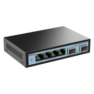 SODOLA 6 Port 2.5G Easy Web Managed Switch, 4 x 2.5G Base-T Ports, 2 x 10G SFP+, Static Aggregation,