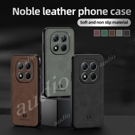 Poco X7 5G Matte Plain Leather Phone Case For Xiaomi Poco X7 Pro X7Pro PocoX7Pro 5G 2025 Metal Car M