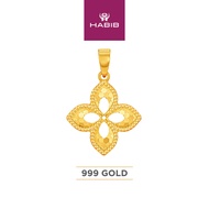 HABIB 999/24K Yellow Gold Pendant 9GP00980425