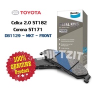 Original Bendix DB1129MKT Front Brake Pad - Toyota Celica 2.0 ST182 Corona ST171