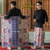 Men's Batik Sarong/Men's Batik Sarong/Gus Iqdam Sarong/Santri Batik Sarong