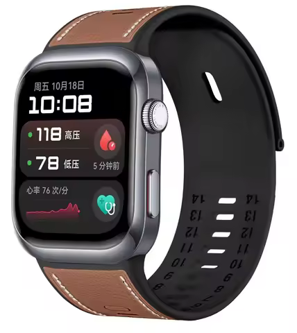 Replacement Leather+Silicone wristband For Huawei watch D2 Smartwatch replacement wristband for Huaw