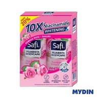Safi Hijabista Bodycare Antibacterial Deodorant Roll On Pure Radiance (2 x 50ml) Deodorant Antipersp