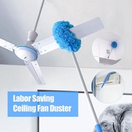 Ceiling Fan Duster Penyapu Sawang Sapu Sawang Siling Duster Brush Adjustable Microfiber Duster Ceili