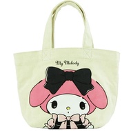 Yasuda Tsusho Sanrio Characters Canvas Lunch Bag My Melody MM Hand Lunch Bag 305 Approx. H20 x W29 x
