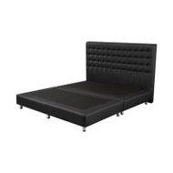 ฐานรองหัวเตียง 6 ฟุต HOME LIVING STYLE BERLIN สีดำ (1173430)