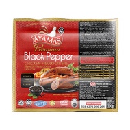 【HALAL】AYAMAS BLACK PEPPER CHICKEN FRANKFURTER - 235gm