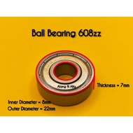 Fan Ball Bearing 608zz 608 zz. Stand Fan, Kipas Meja Duduk