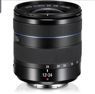 Lensa SAMSUNG 12-24mm F4-5.6 ED SEIN New Kamera Mirorless Samsung NX