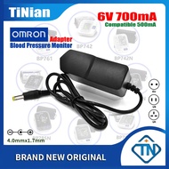 6V AC DC Adapter Charger for Omron HEM-7154 HEM-741 HEM-7121 HEM-7130 HEM-712 HEM-7122 Blood Pressur