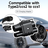 CCS2 to CCS1 Adapter 350A 350kW From CCS2 to CCS1 DC+AC Electric Vehicle Charger DC 1000V Fast Ev Ch