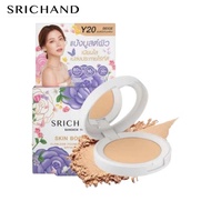 แป้งพัฟ SRICHAND SKIN BOOSTER FLAWLESS FOUNDATION  แป้งบูสต์ผิว ศรีจันทร์ สกิน บูสเตอร์ ฟลอเลส ฟาวเด