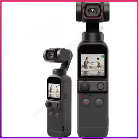 USED For DJI Osmo Pocket 2 Handheld Gimbal Stabilizer 3-Axis 4K Camera