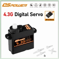 DSpower 4.3g Servo High Torque Waterproof Mini Digital Low Profile RC Servo Gear For RC Airplanes He