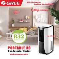 Gree Portable Aircond Shiny (GPC09AK-K6NNA1A) 1.0hp Portable Air conditioners