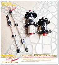 HUB FREE HUB XLR8 4 bearing 24 HOLE jangkrik 24H Sepeda MTB BMX