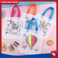 DIY Graffiti painting Bag Handmade Painting For Kids Graffiti Bag Drawing Educational Toys