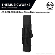 TMW AP-B232-88K 88 keys Digital Piano Slim Padded Bag Case suitable for Casio CDP-S and PX-S Series
