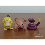 Pokemon Tomy - Psyduck, Paras and Ekans