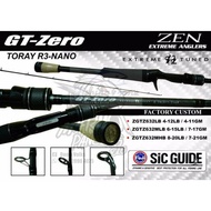 ROD BC ZEN ZAGAN GT ZERO ZGTZ 632MLB 6 - 15LB FUJI SIC