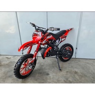 MOTOR BENSIN MINI TRAIL DOUBLE STARTER 50CC - Motor CROSS Anak - Motor Balap Anak - Motor Bensin Anak Terbaru - Motor Mesin Bensin Anak Terbaru - Motor Sport Anak - Motor-motoran Anak - Motor Bensin Bisa Dinaiki Dikendarai Full Musik - Motor Gunung Anak