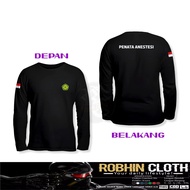 Indonesian Anesthesia Association Science T-Shirt DB Long Sleeve Distro T-Shirt