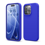 elago Compatible with iPhone 15 Pro Max Case Liquid Silicone Case Full Body Protective Cover Shockpr