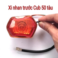 Cặp đèn xi nhan trước sau xe CUB 50cc đời mới (Cub học sinh)