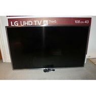 LG 43UK6500PLA 43 Inch Ultra HD 4K TV - FAULTY