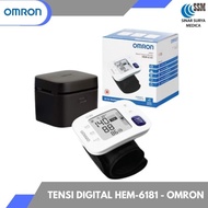 Omron HEM-6181 Blood Pressure HEM6181 Wristband Tensi Wrist Tensimeter