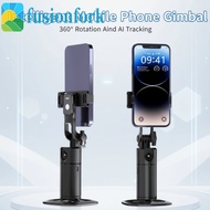 FUSIONFORK​ Smartphone Gimbal Stabilizer, Auto Face Tracking 360° Rotating Auto Tracking Gimbal, Sma