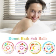Sweet Donut Bath Salt Ball, Soaking Bath Salt Ball, Controlling Bath Ball Donut Sweet I8O7