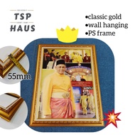 A3/11R/12R Classic Gold PS Picture Frame Family/Weeding/Graduation Bingkai Gambar dinding