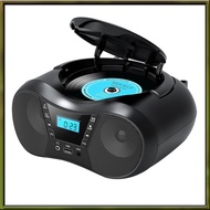 Portable CD Player Bluetooth  CD Player AM/FM Radio Stereo Player, Compatible for CD/CD-R/RW Radio f