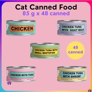 (BUNDLE 48can) 85g Cat CANNED FOOD (5 FLAVOR)