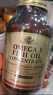 Solgar Omega 3 Fish Oil 深海魚油 120粒