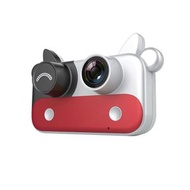 全城熱賣 - 奶牛WIFI兒童相機迷你單反卡通數碼相機（紅色）