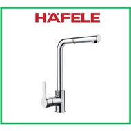 Hafele Hot and Cold Bella Chrome Mixer Sink Tap w/ Extendable Pull-Out Spray Head