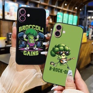 Cute cauliflower flexible case for playing guitar and practicing weights for iphone 17 16 15 14 13 1