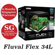 Fluval Flex Aquarium 34 litre (black only)
6 months warranty in Singapore 

The Fluval Flex nano aquarium series