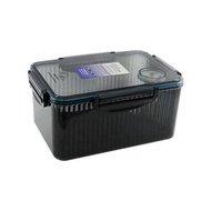SAMURAI - F380 Pro 4.5L 相機防潮箱連電子濕度計 (灰色) (台灣製造)