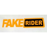 FAKE RIDER,STICKER MOTOR,STICKER CERMIN,BIKE STICKER.