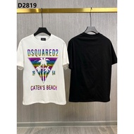 dsquared2 Short Sleeve T-shirt - Pure Cotton Summer Beach Style