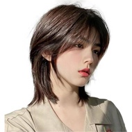 Wolf Cut Wig, Short Hair Wig, Men's Wig, Short, Full Wig, Men's Clothing, Harajuku, Handsome, Natura
