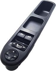 CcacHe Window Control Switch Electric Lift Switch Push Button Automatic Black