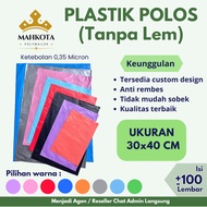 Plain plastic bag without hole 30x40 plastic bag packing plastic bag olshop plastic plastic bag with