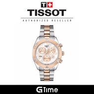 [Official Tissot Warranty] Tissot T101.917.22.151.00 Women's PR 100 Sport Chick Chrono Pearl Dial Watch T1019172215100