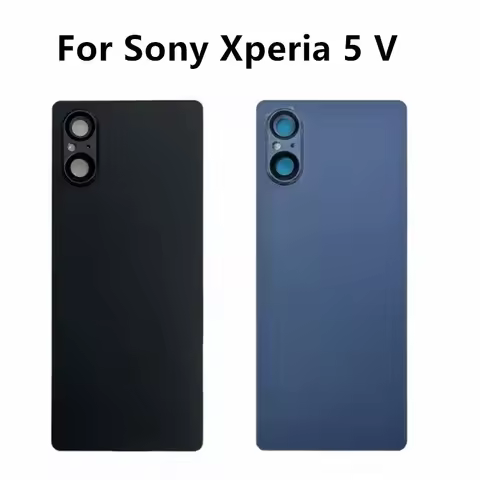 AAA+ Quality Back Cover For Sony Xperia 5 V Back Battery Cover XQ-DE54 Rear Door Housing Case For So